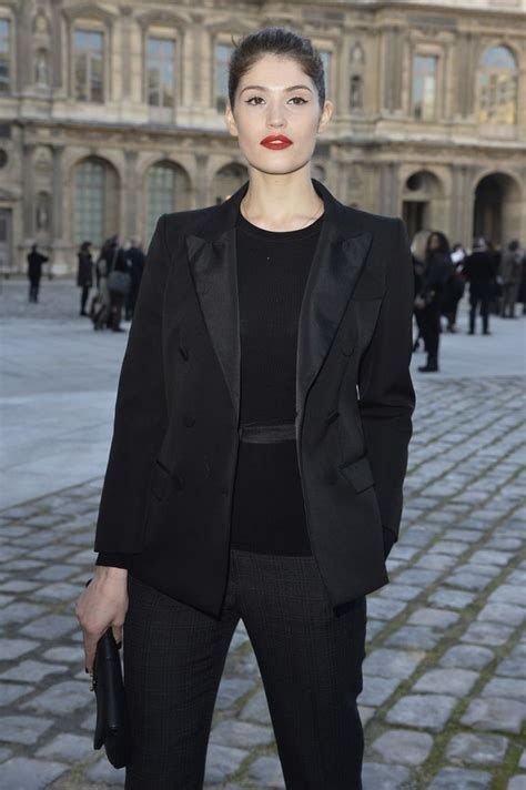 Gemma Arterton in Paris – Louis Vuitton Fashion Show